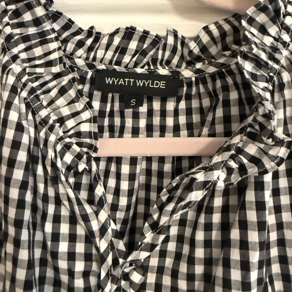 Wyatt Wylde Gingham Checkered Tiered Dress - Picture 5 of 5